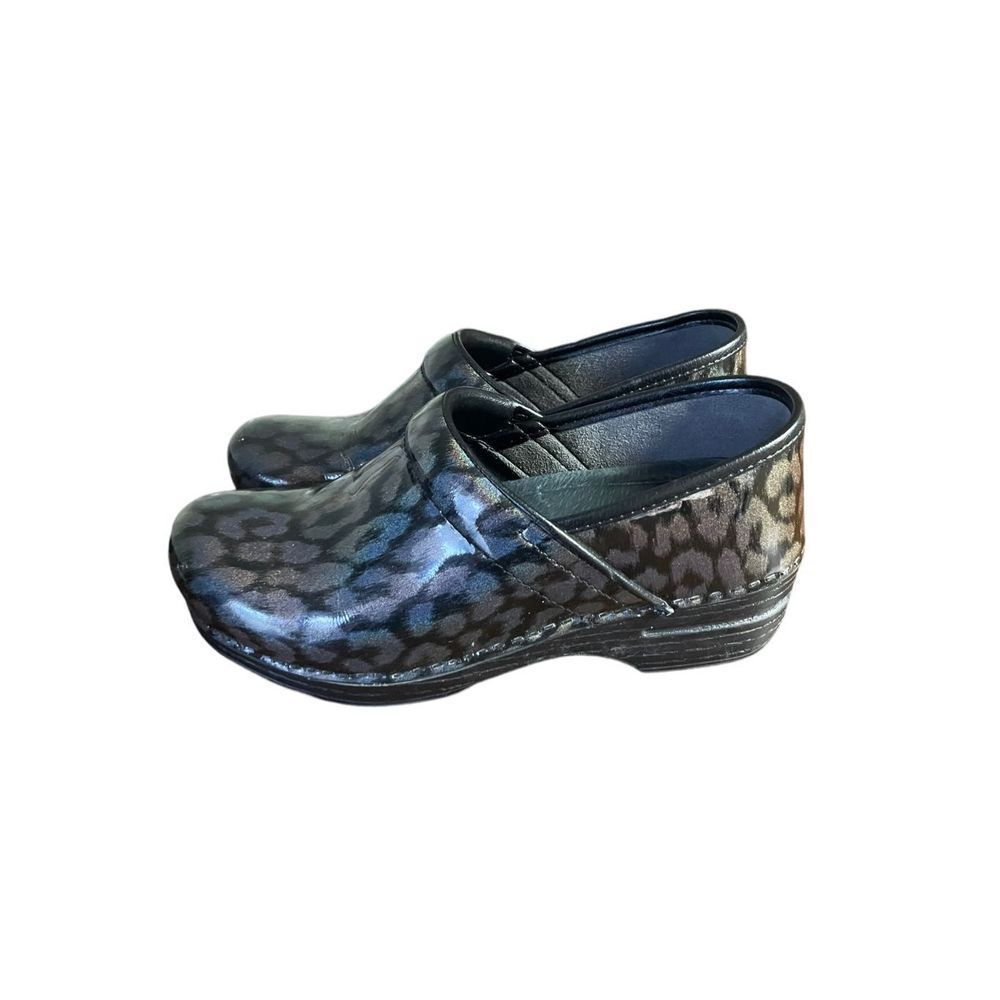 Dansko Leopard Print Mules